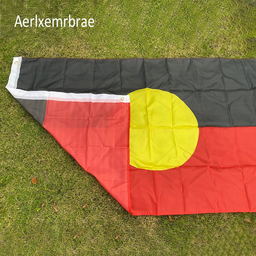 90x150cm Australian Aboriginal Flag