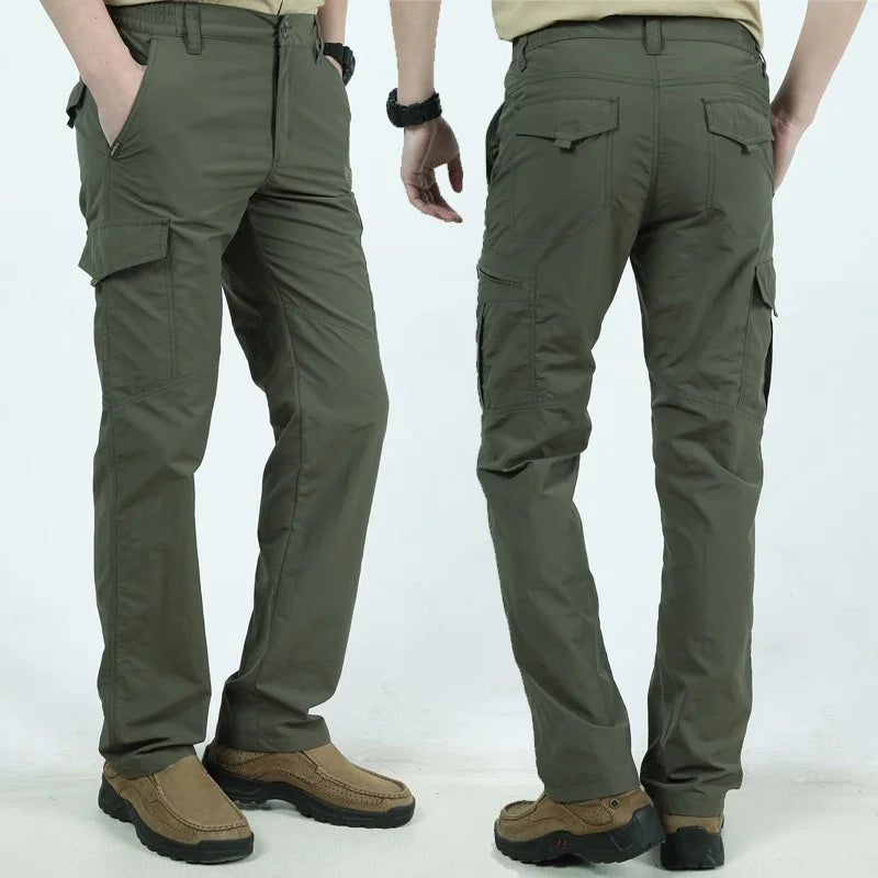 Men's Summer Lightweight Tactical Pants Breathable
