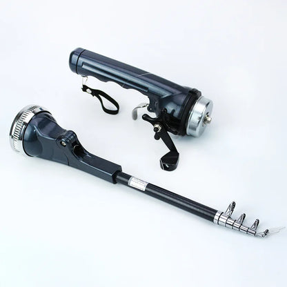 High quality foldable fishing rod wit