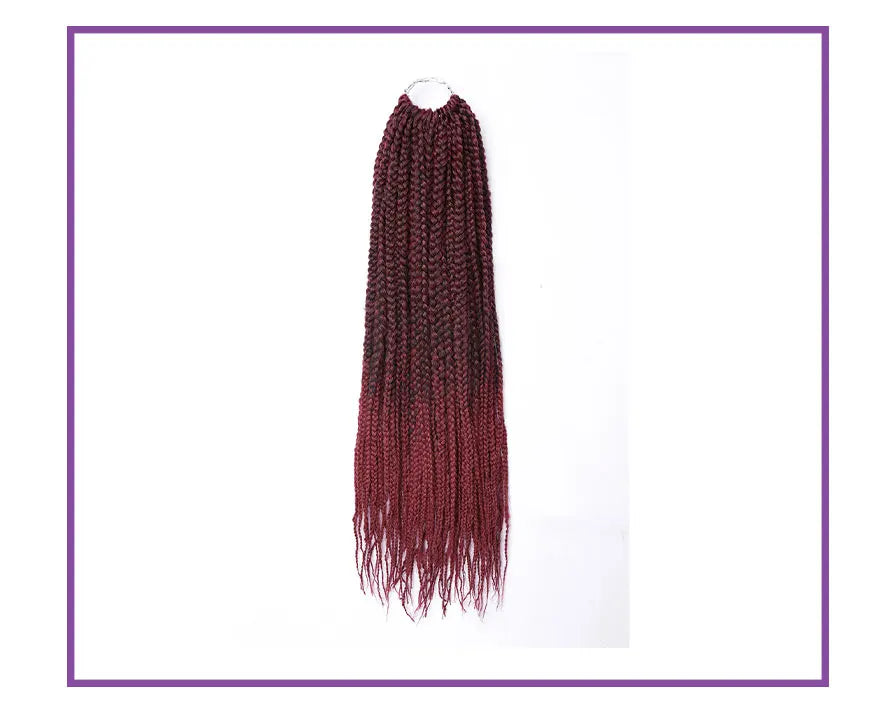 Box braid Synthetic Braiding Hair Extensions