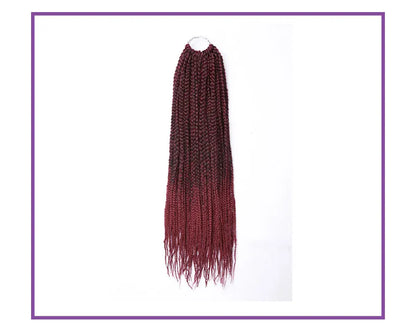 Box braid Synthetic Braiding Hair Extensions