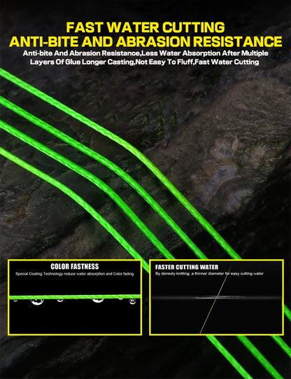 4 Strands Braided Fishing Line