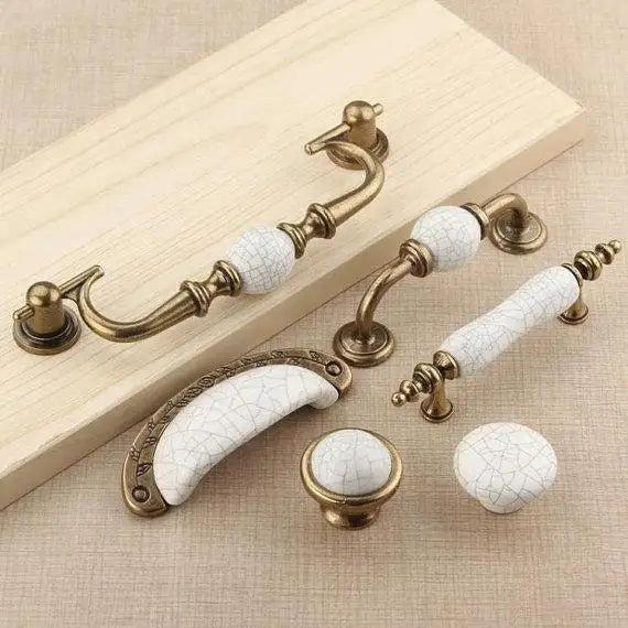 1 Pc Ceramic Knobs Pulls Dresser Drawer Knob