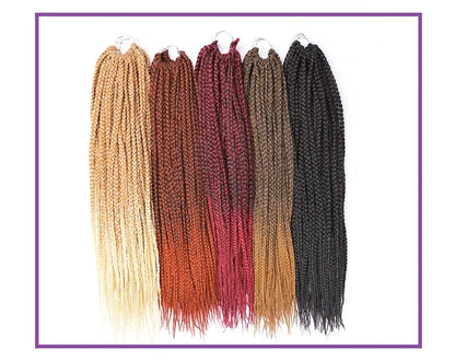 Box braid Synthetic Braiding Hair Extensions