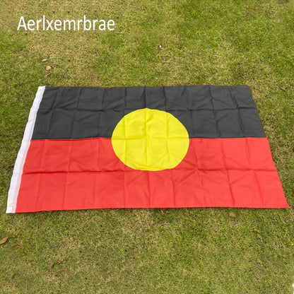 90x150cm Australian Aboriginal Flag