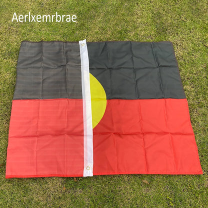 90x150cm Australian Aboriginal Flag
