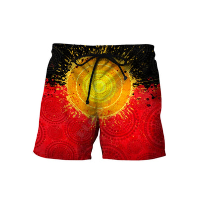 Aboriginal Australia Women Men Shorts