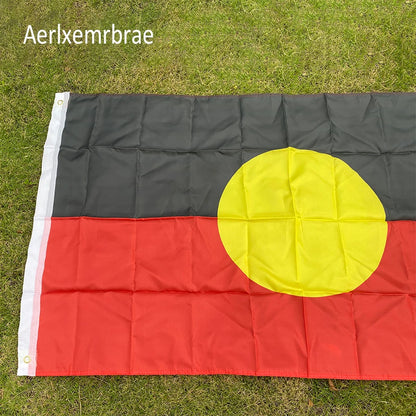 90x150cm Australian Aboriginal Flag