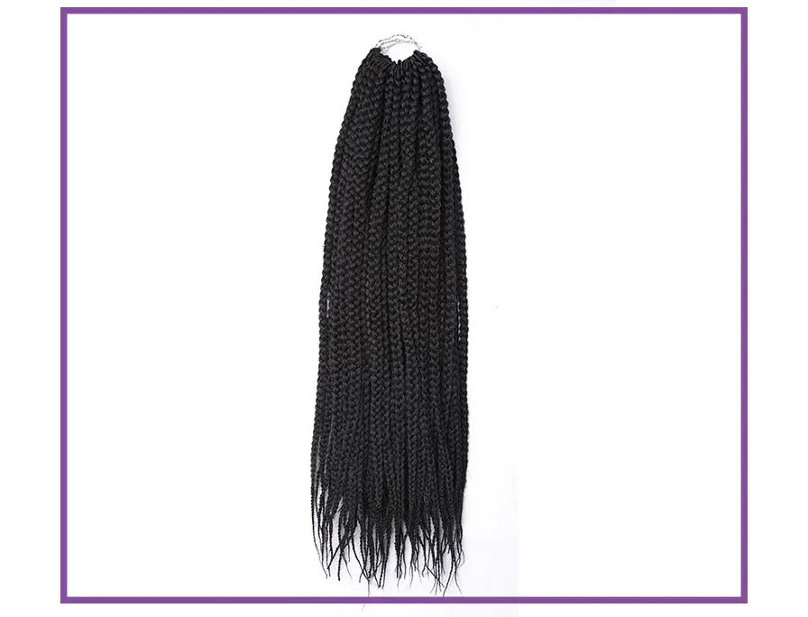 Box braid Synthetic Braiding Hair Extensions
