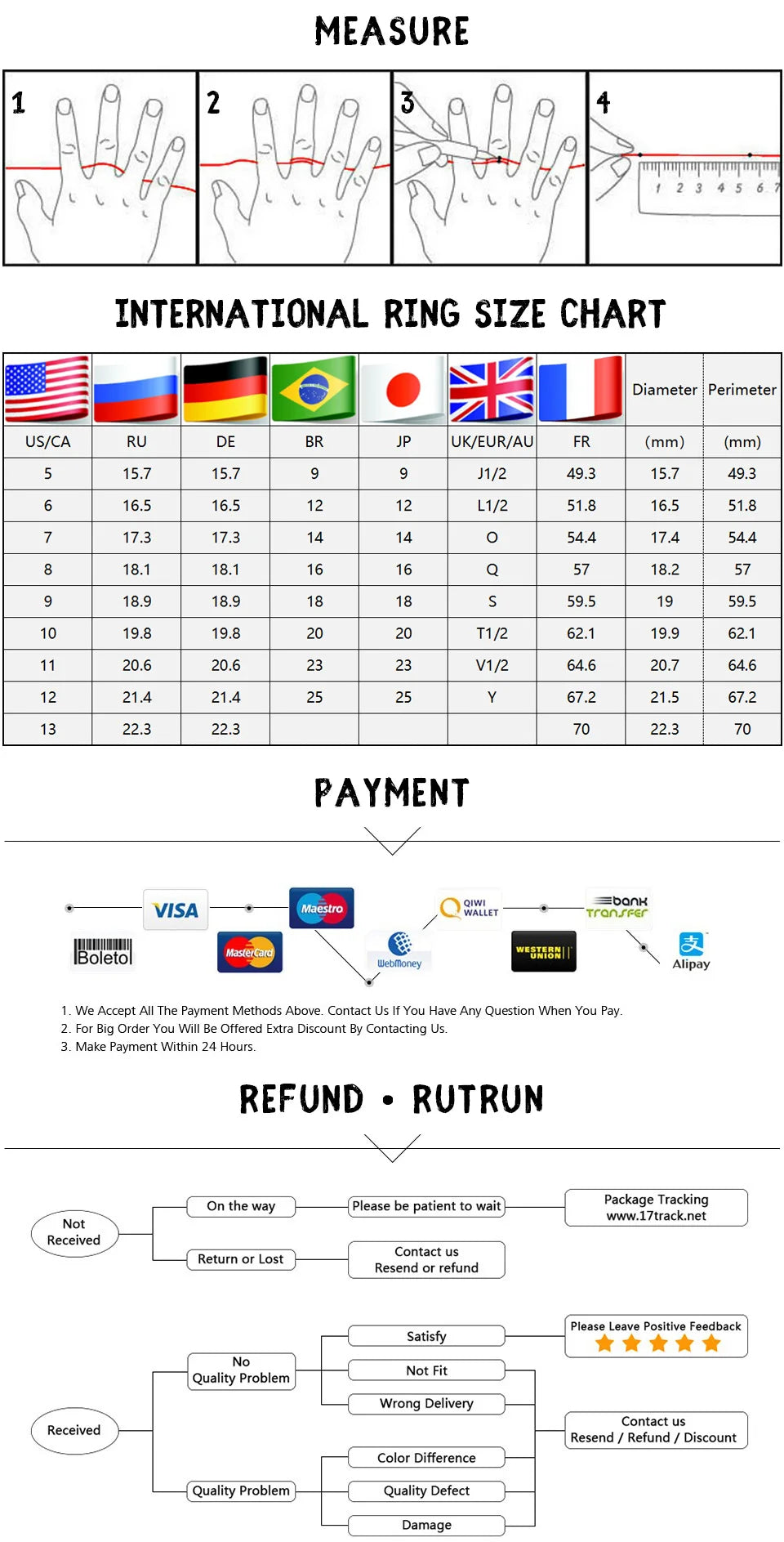 Christian Cross Black Religon Men Rings Stainless Steel