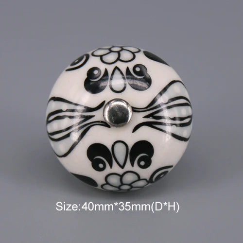 Multi-color Ceramic Drawer Knobs