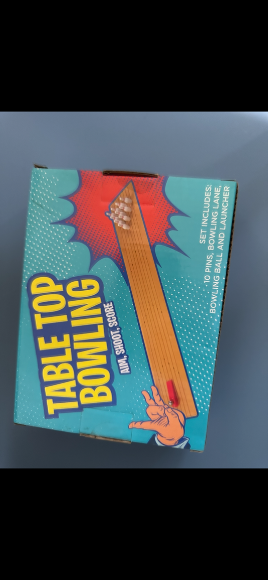 Table Top Bowling Game
