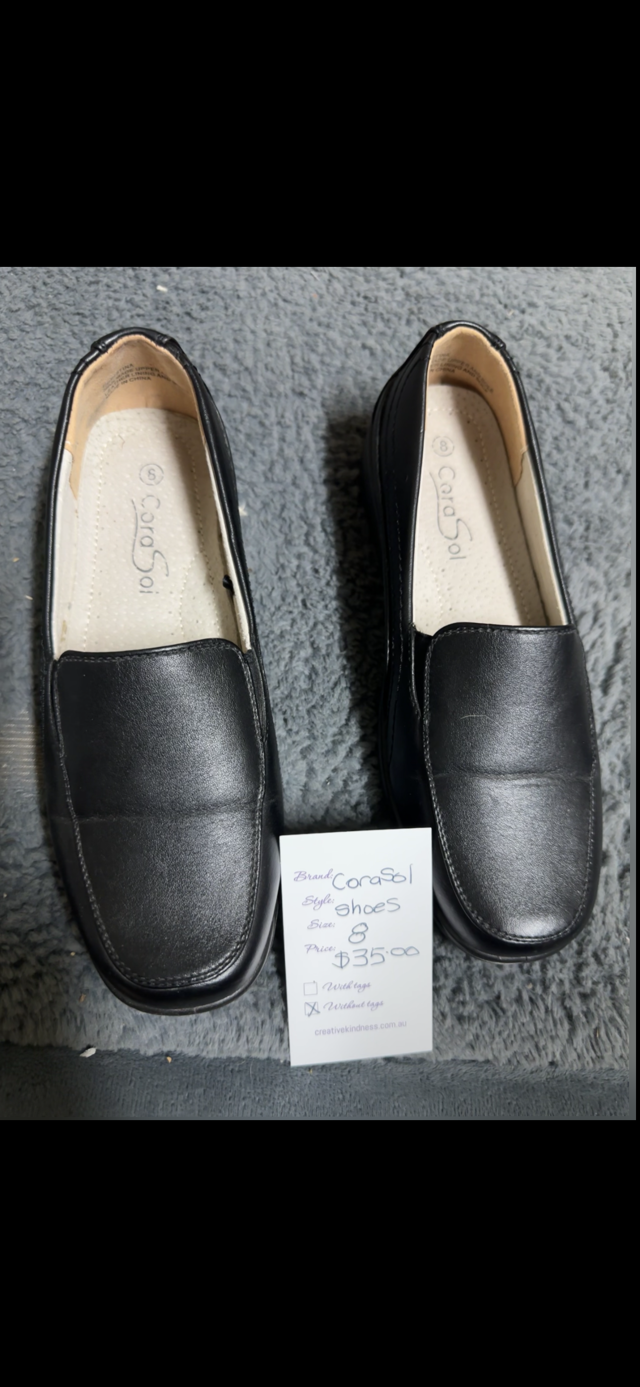 Womens shoes size 8 corasol