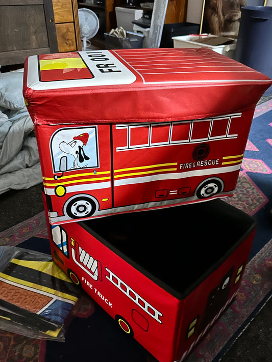 Toy box fireman