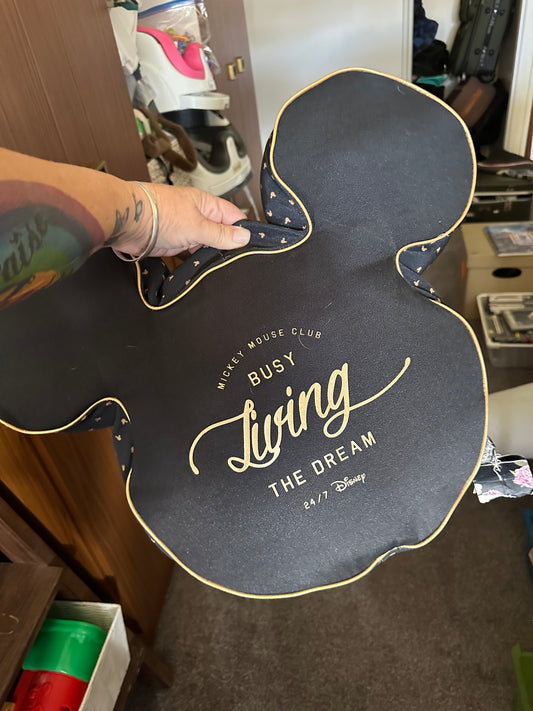 Mickey Mouse-Shaped Disney Cushion