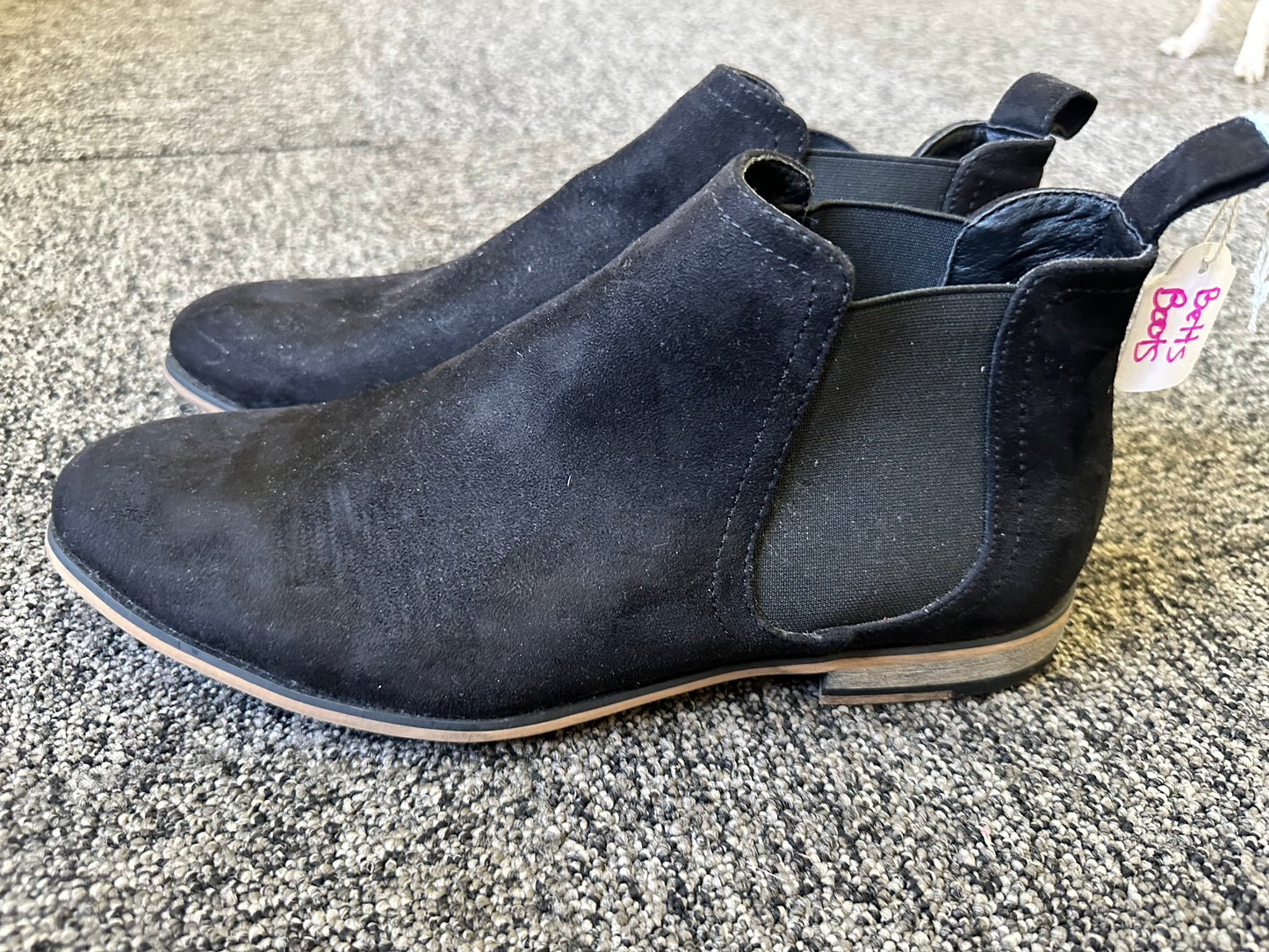 Betts Men's Black Boots – (pair)