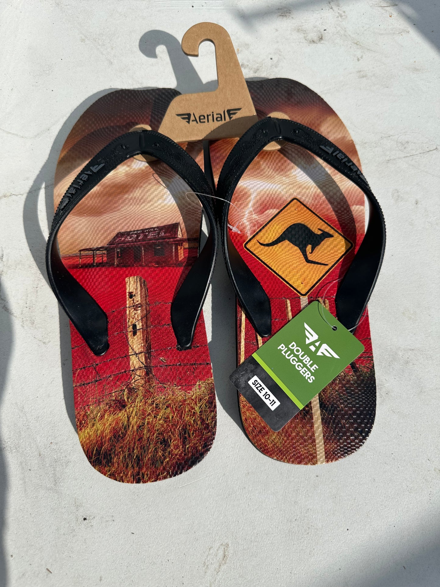 Aeriel double plugger thongs