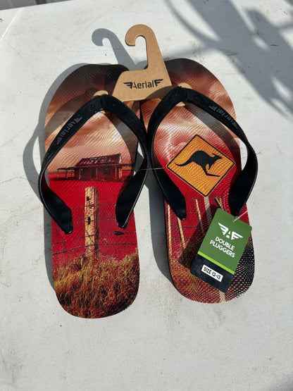 Aeriel double plugger thongs