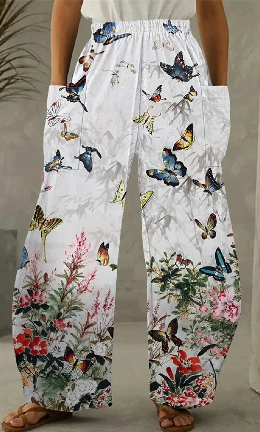 Butterfly Pattern  Women's Clothing