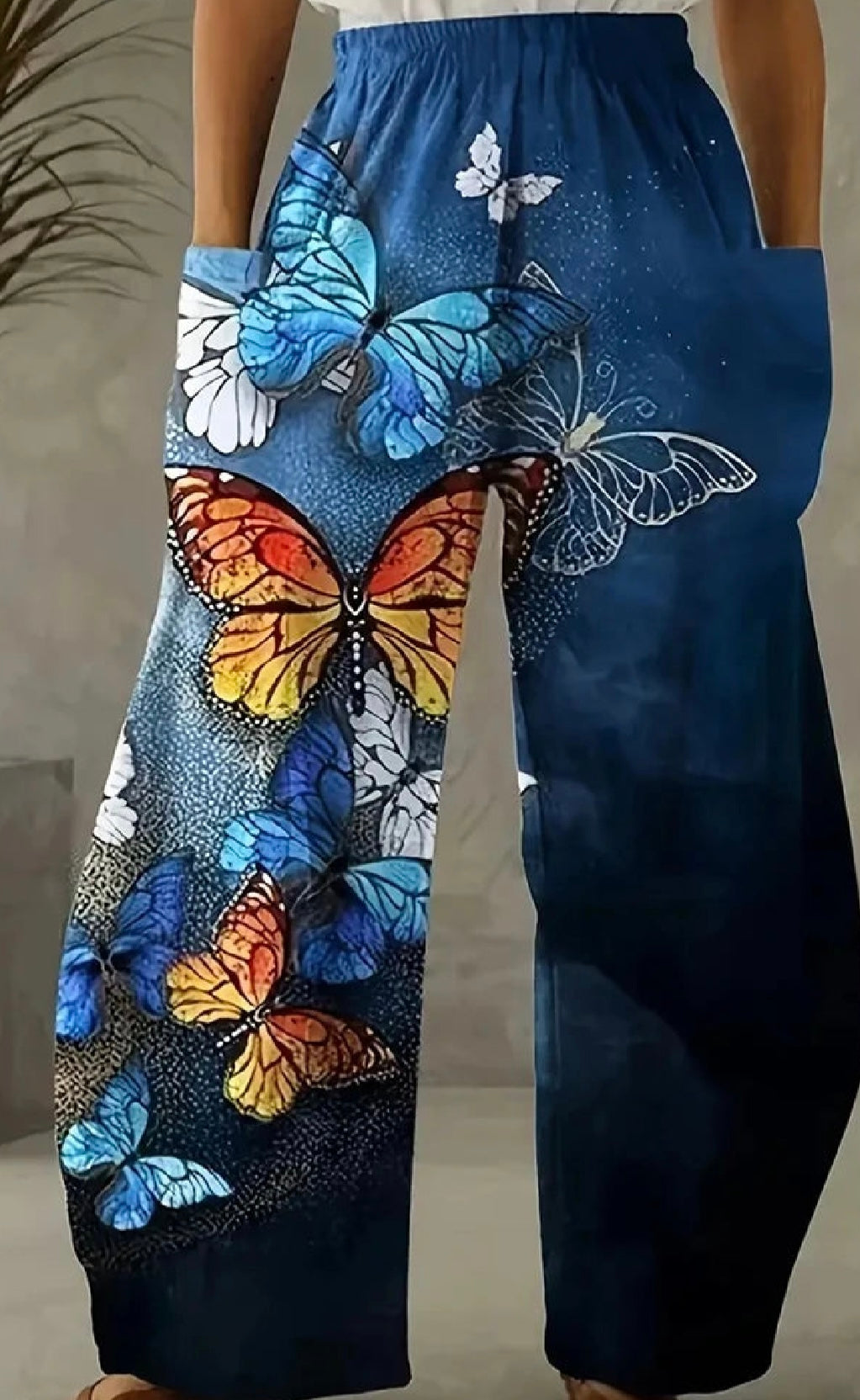 Butterfly Pattern  Women's Clothing