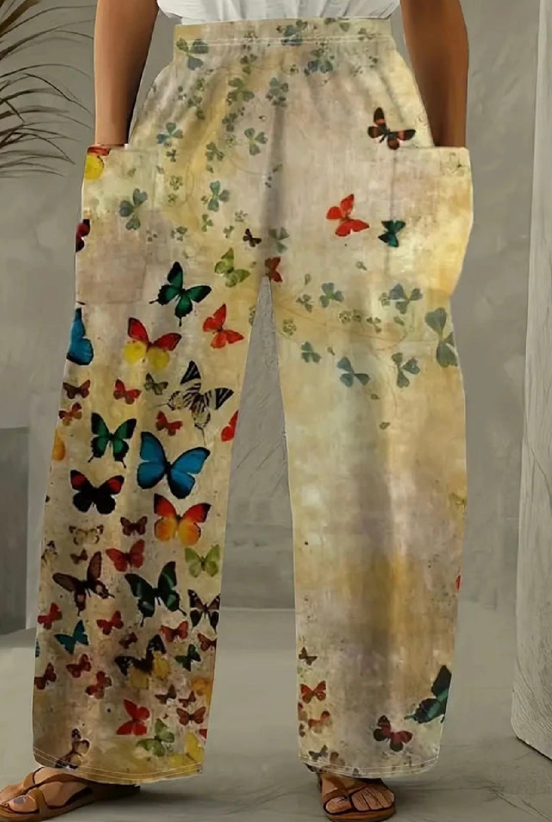 Butterfly Pattern  Women's Clothing