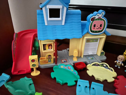 Cocomelon large playset with extras