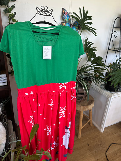 Christmas dress size 5xl