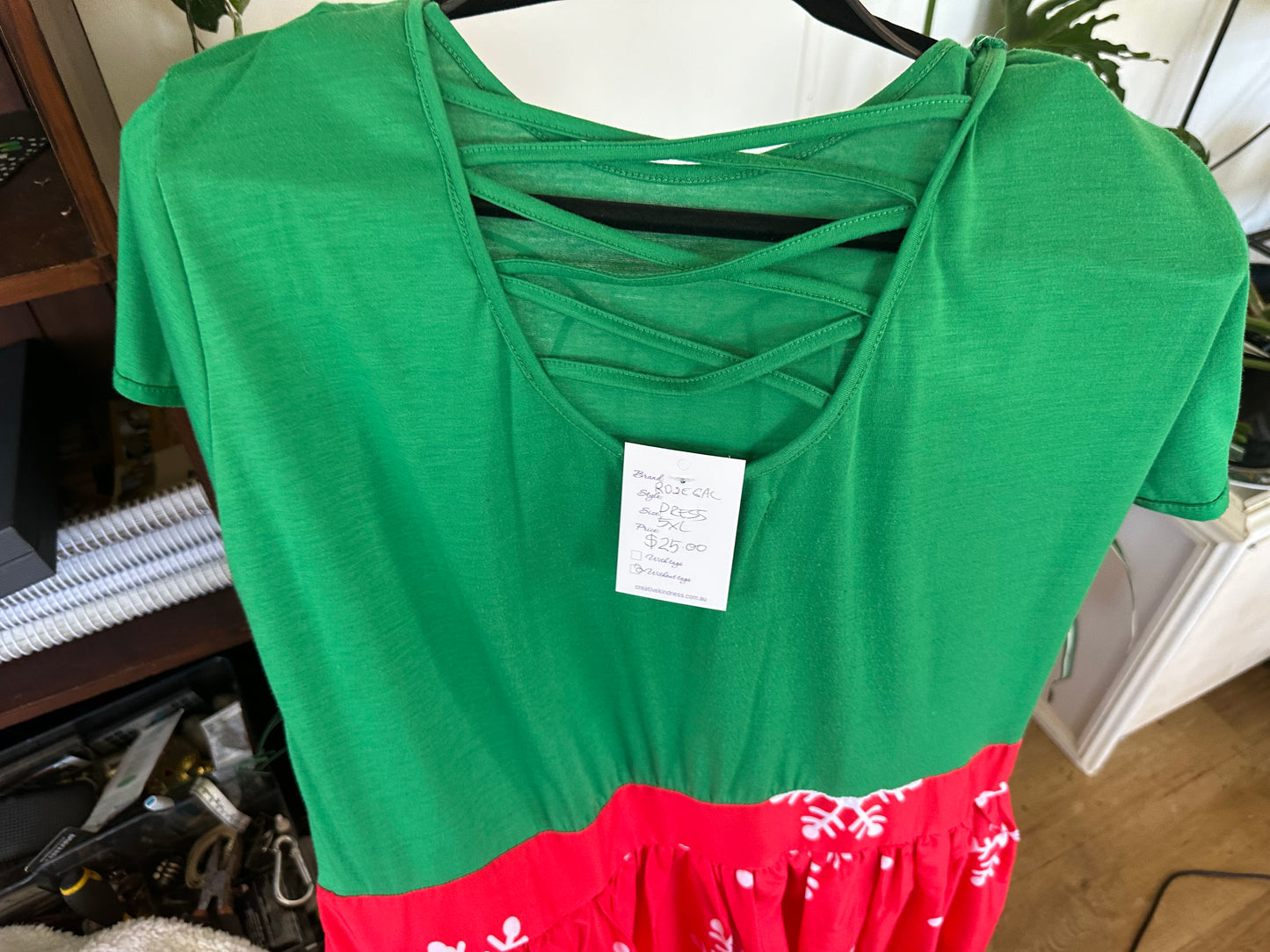 Christmas dress size 5xl