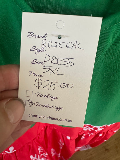Christmas dress size 5xl