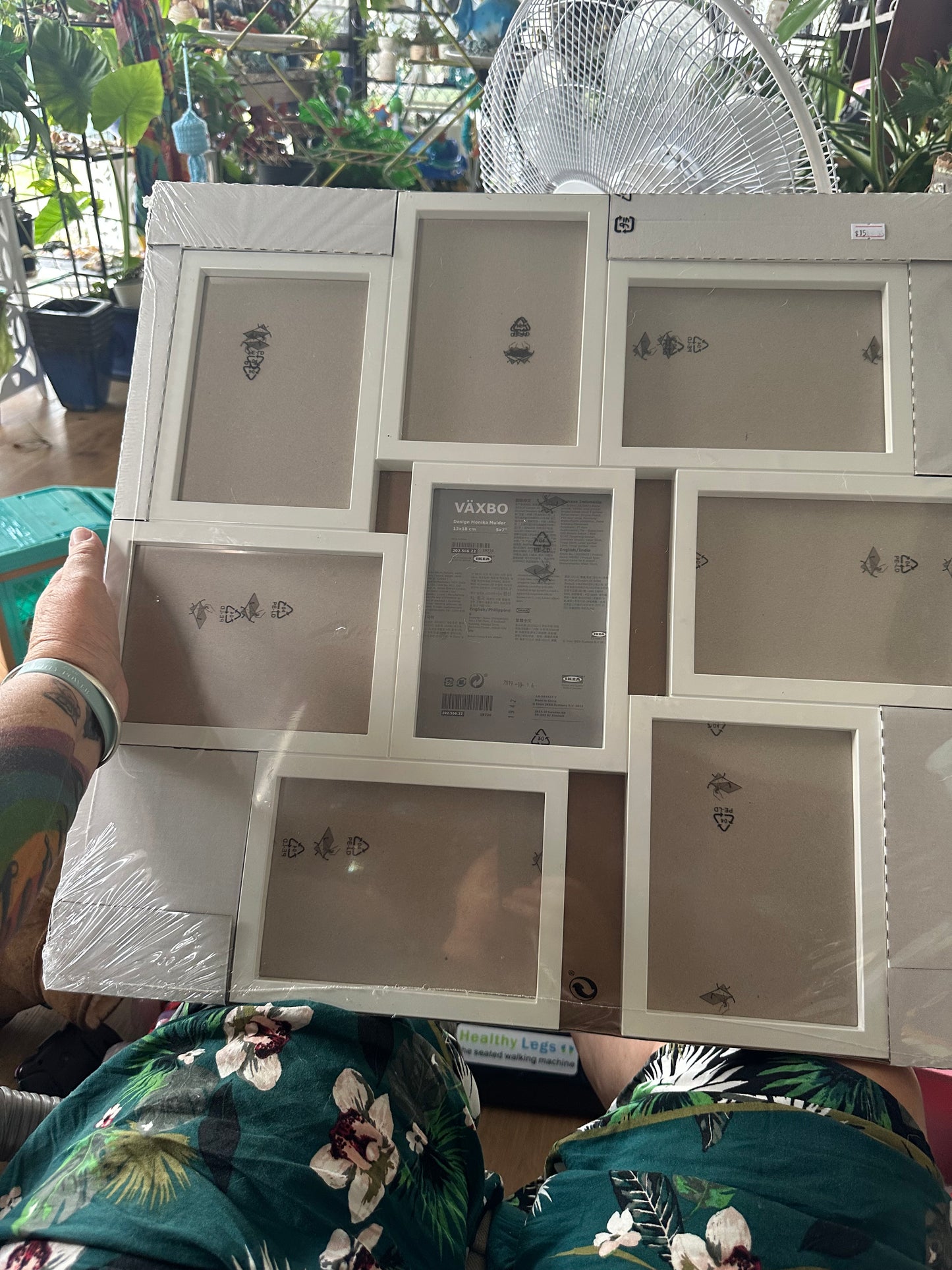 Ikea vaxbo collage frame