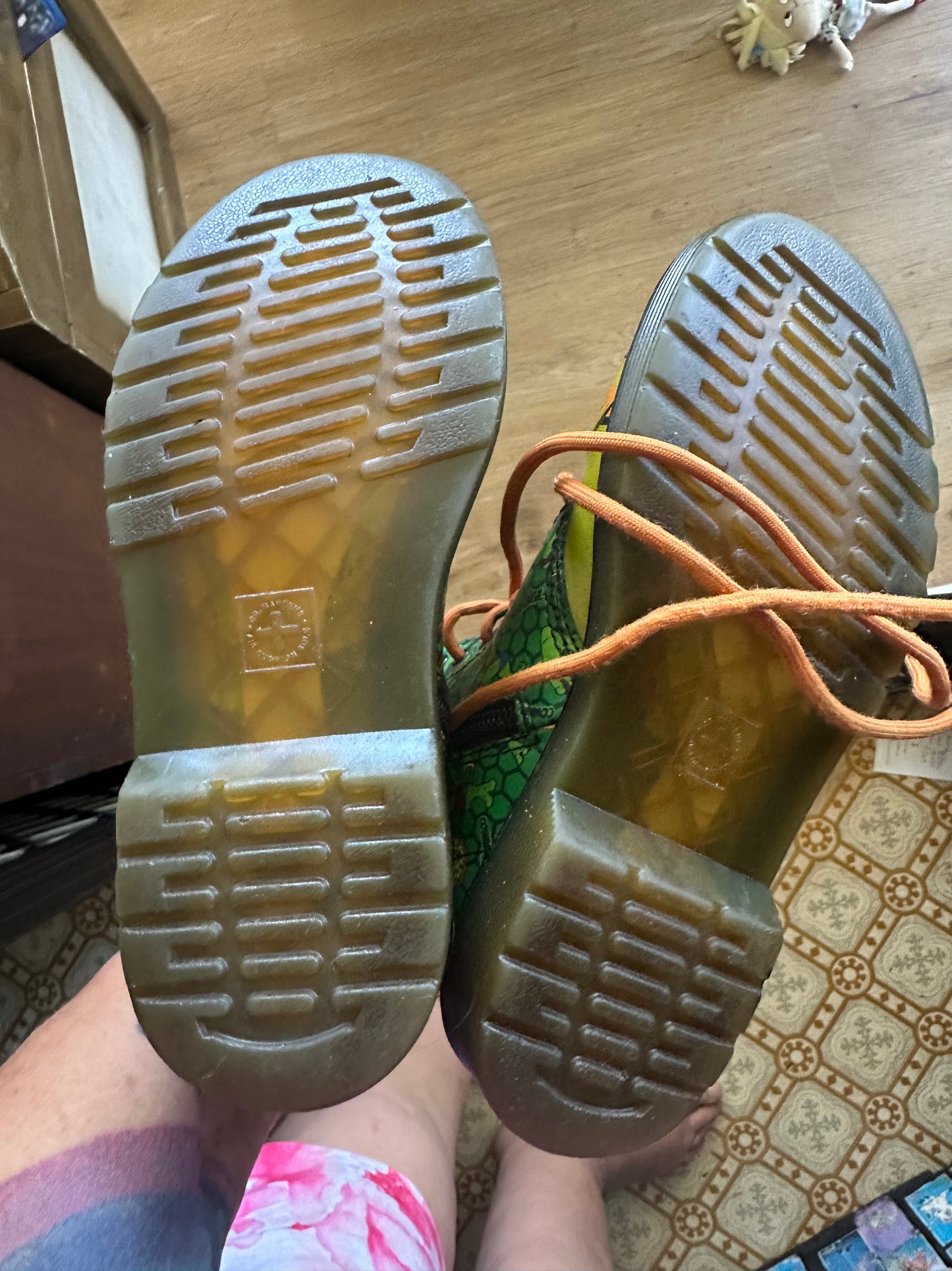 Doc Martin Teenage Mutant Ninja Turtles high top size 13 to one