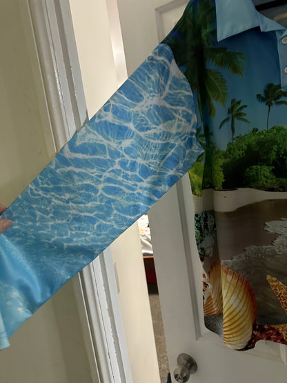 Fishing shirt mens 4xl new  burdenkin