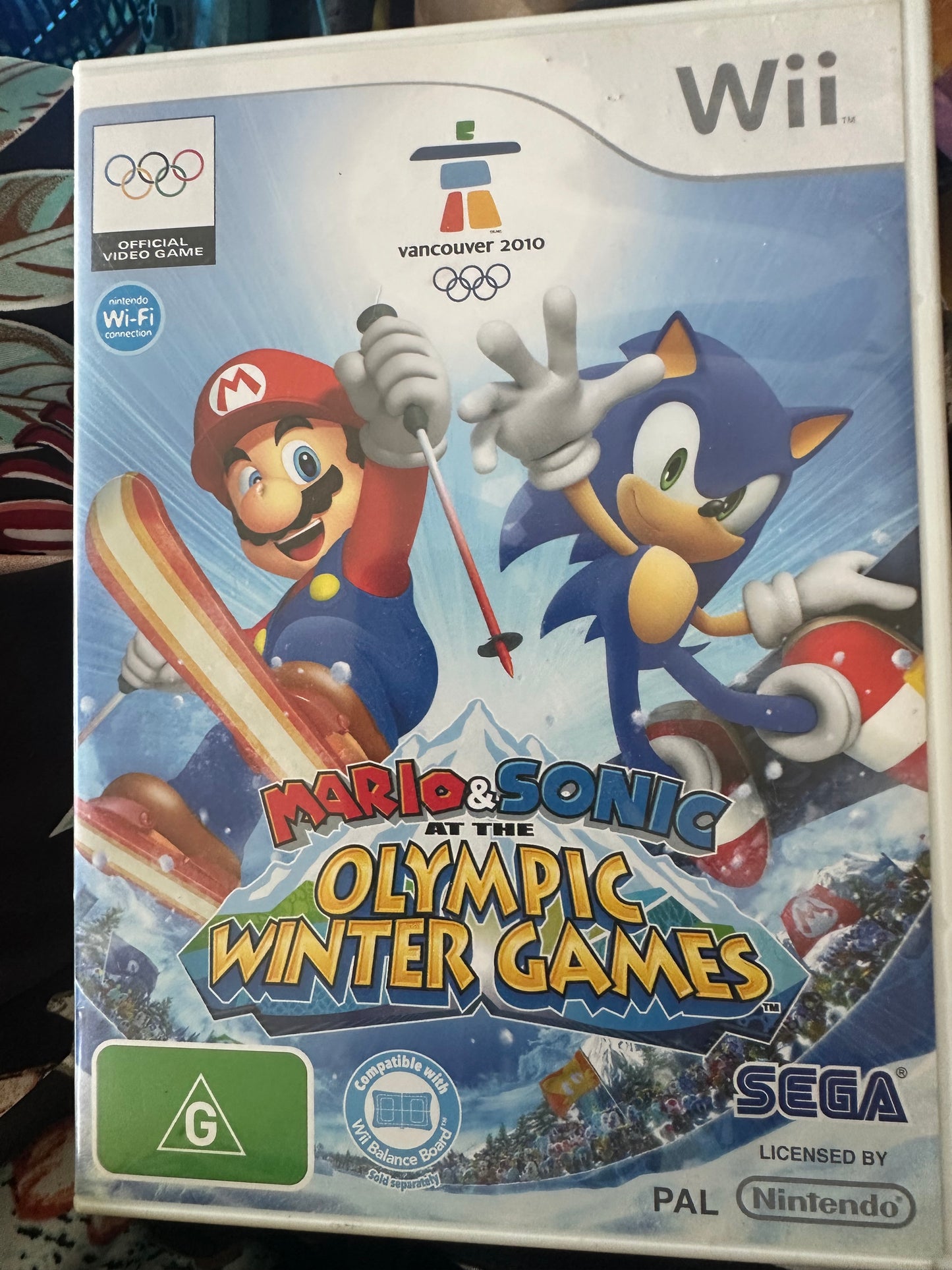 Nintendo Wii Family Games Bundle – Mario Kart Wii + Mario &amp; Sonic Olympic Games with Controllers &amp; Accessories