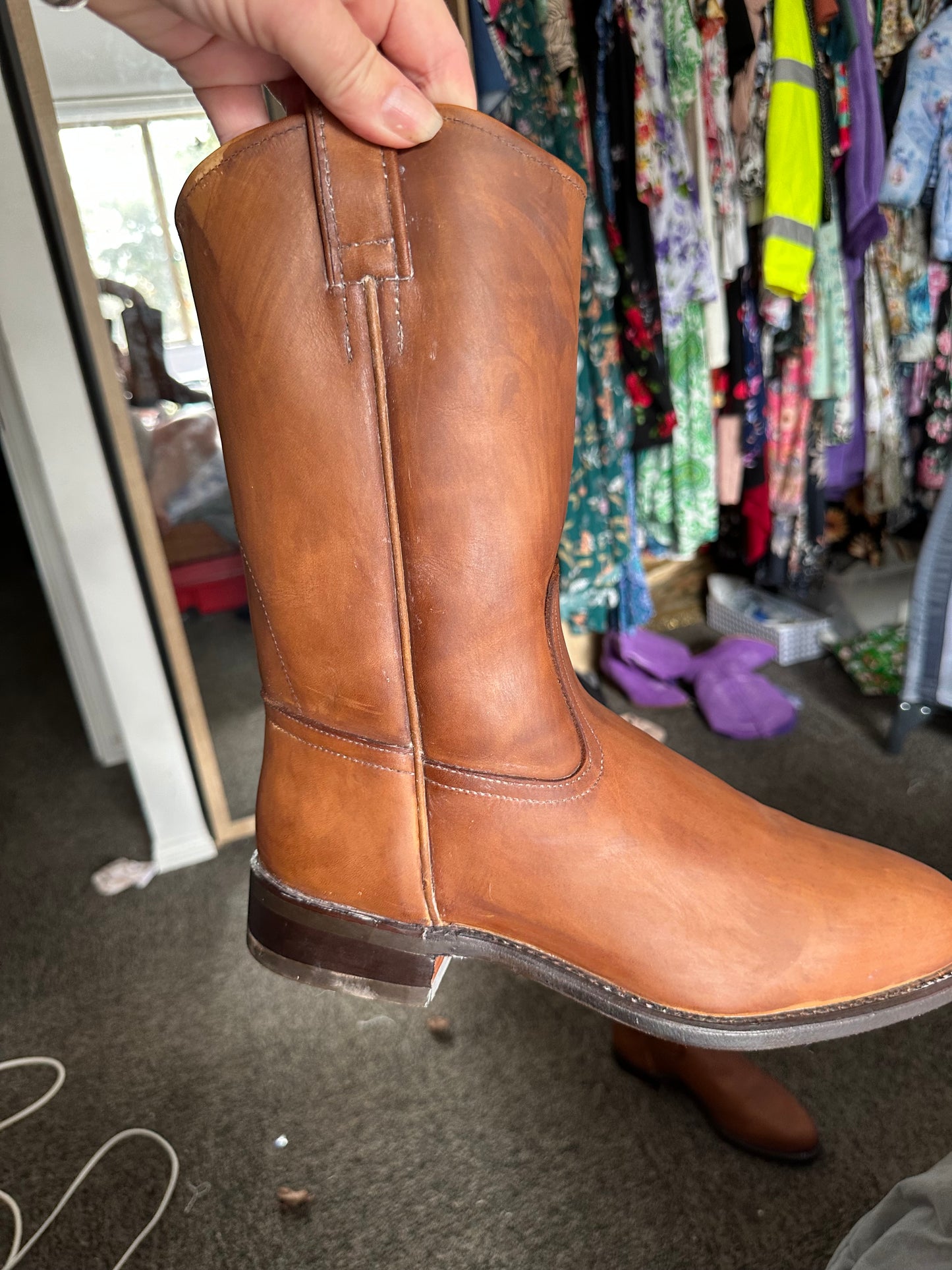 RM Williams Boots – BN – Size 10G – Tan (pair)