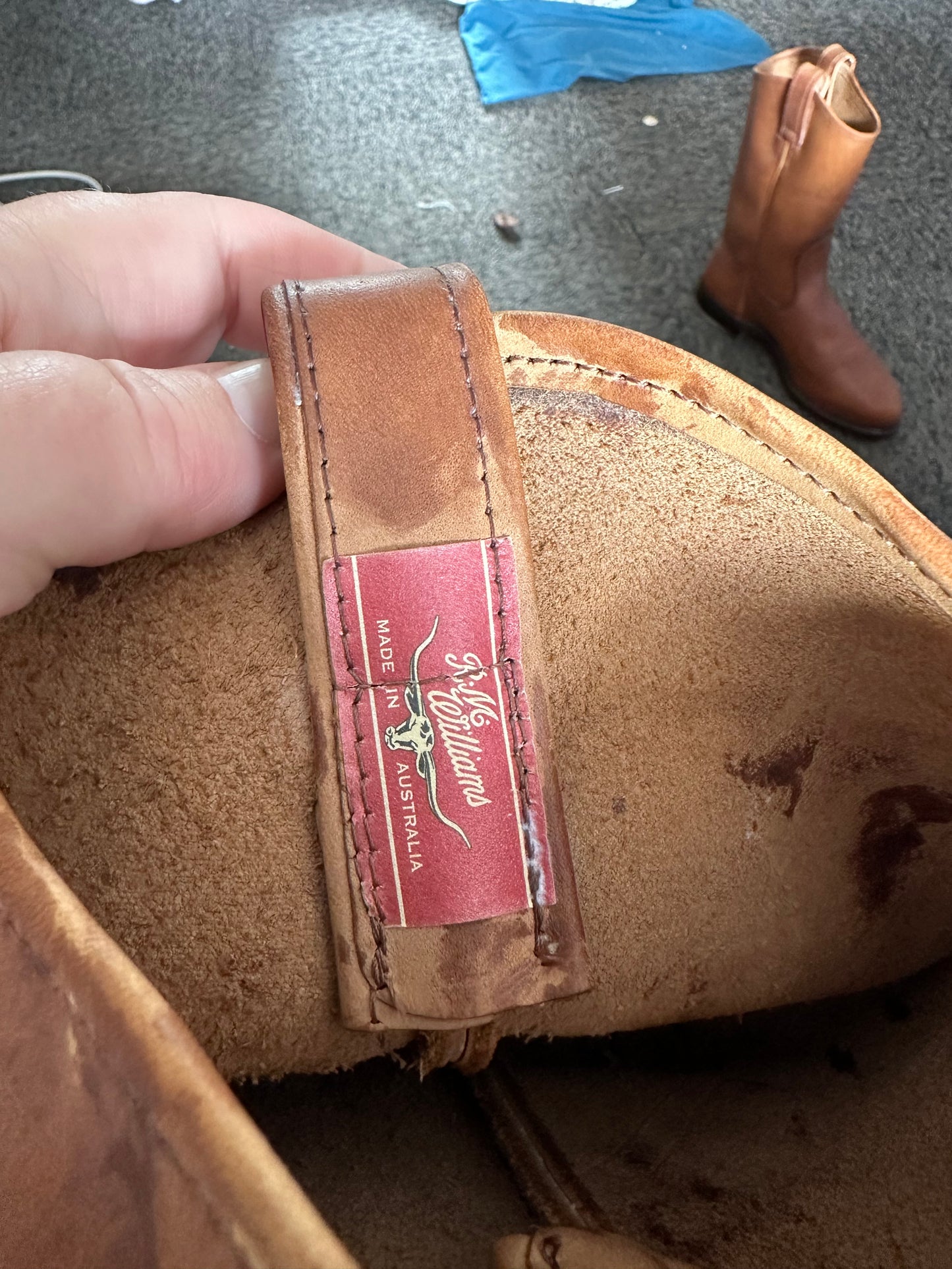 RM Williams Boots – BN – Size 10G – Tan (pair)