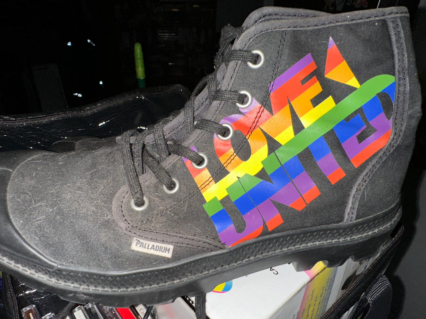 Palladium High Tops – BN – Size 7 (pair)