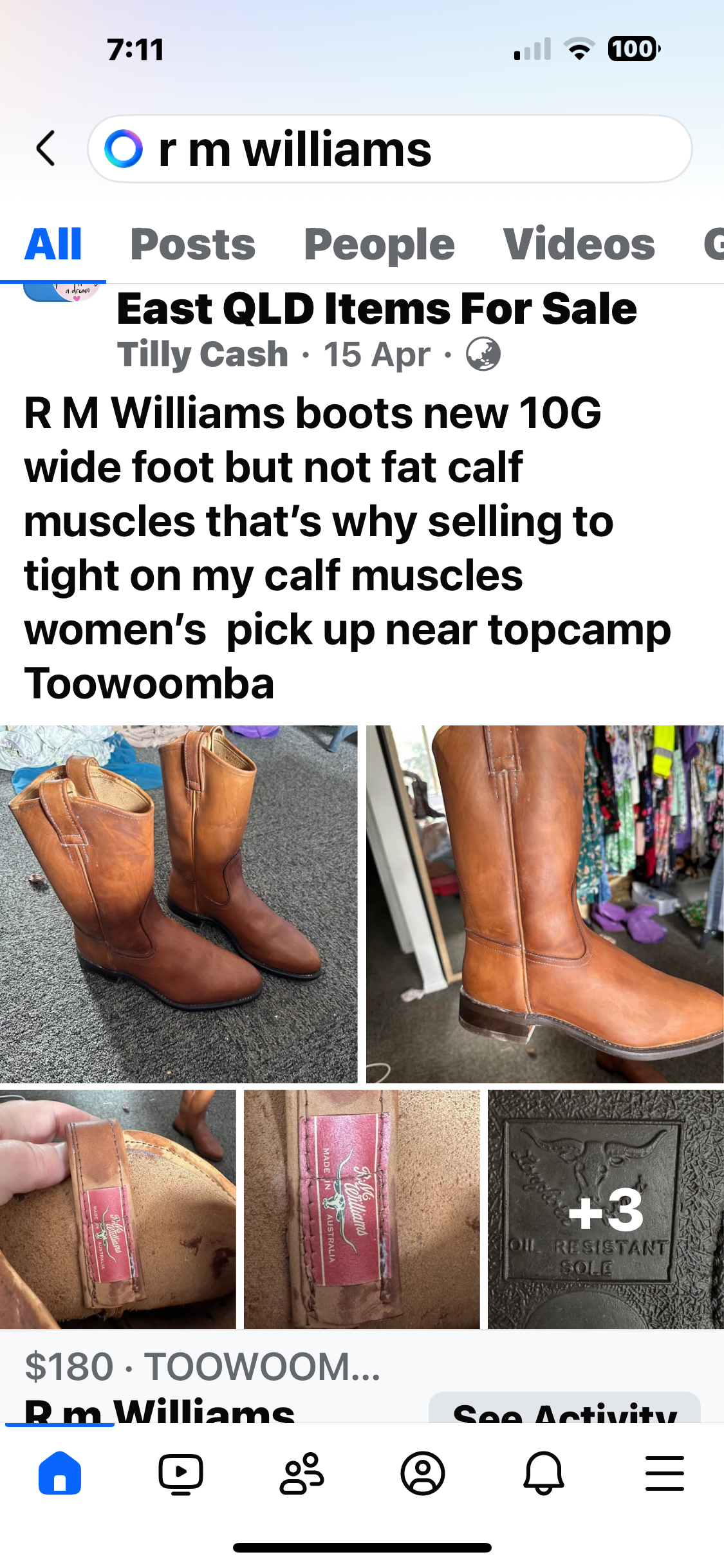 RM William boots brand new with tags