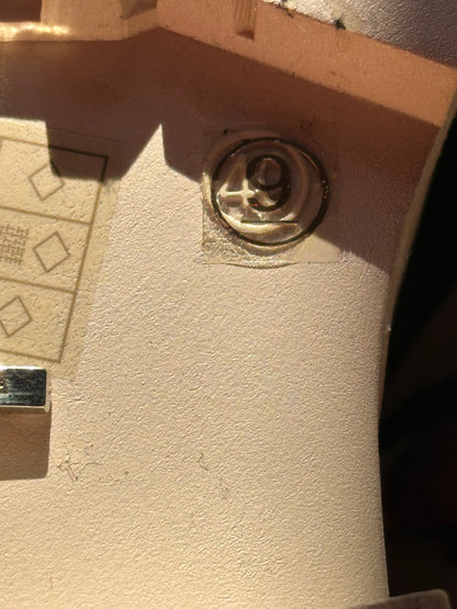 Boots – White – JONNY – Size 9 (pair)