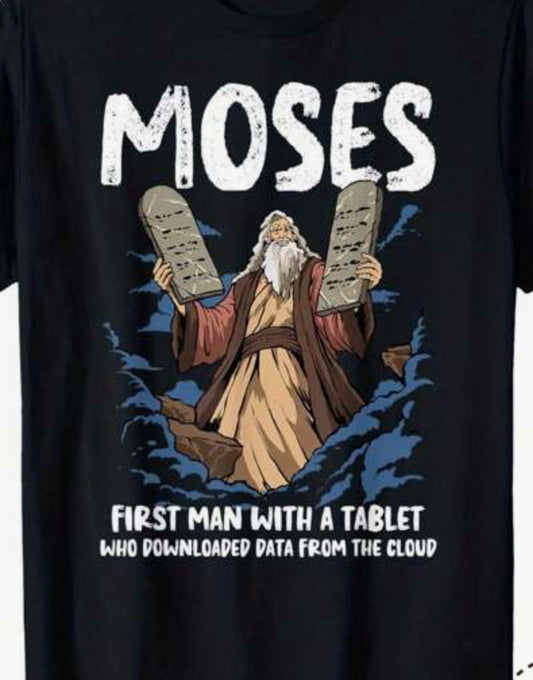 Moses christian t-shirts s-3xl