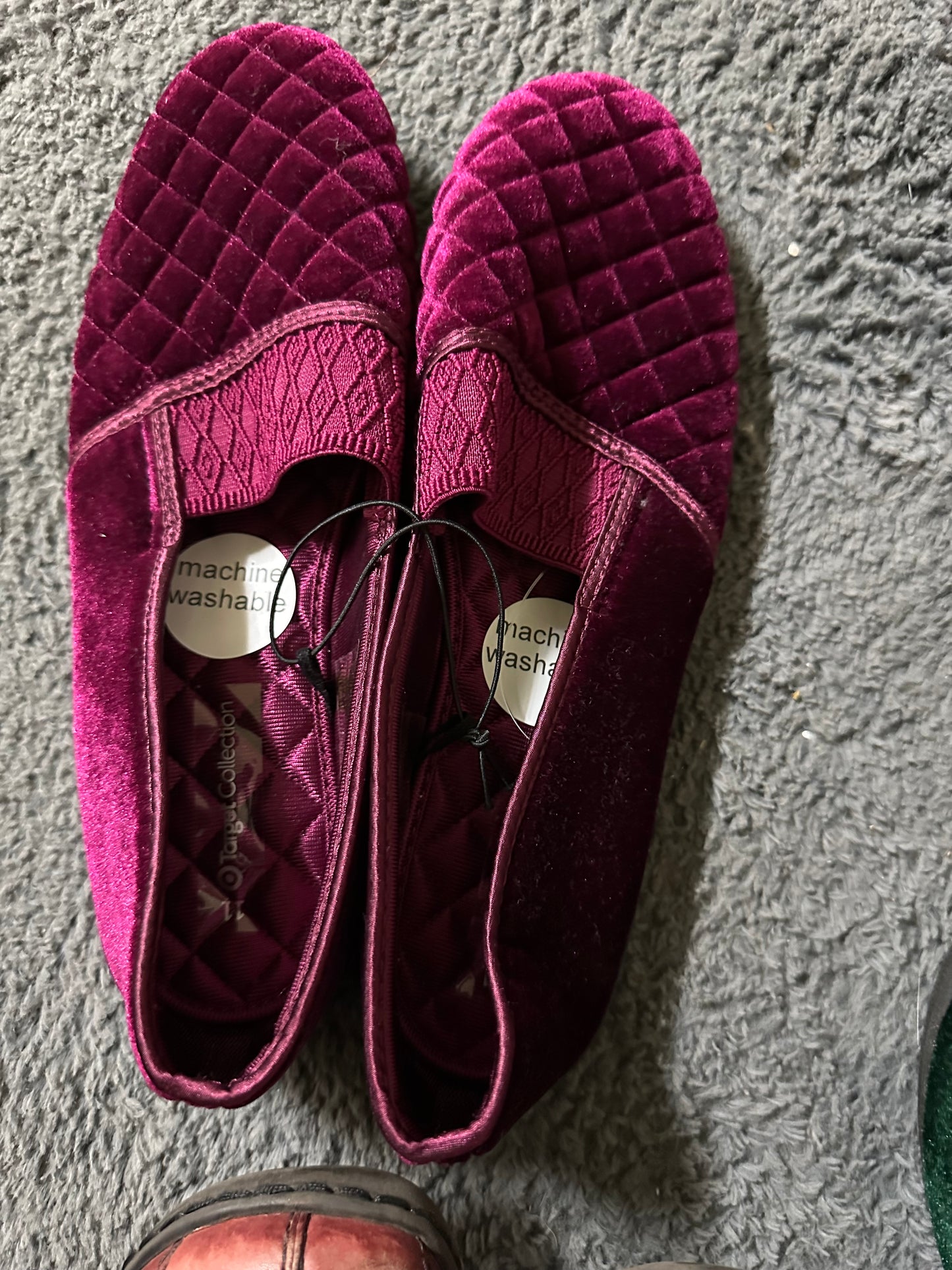 New slippers red and blue target collection