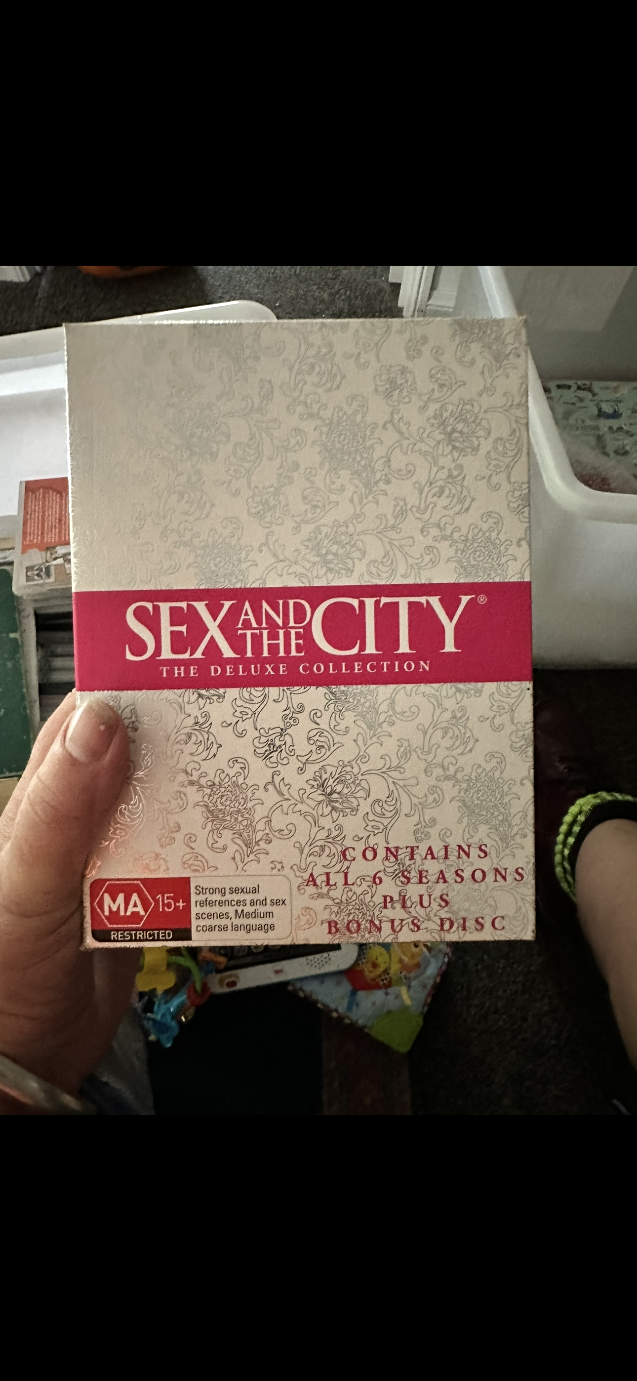 DVDs and blurays dvds $2 each boxed sets $5 per season blurays $5 each