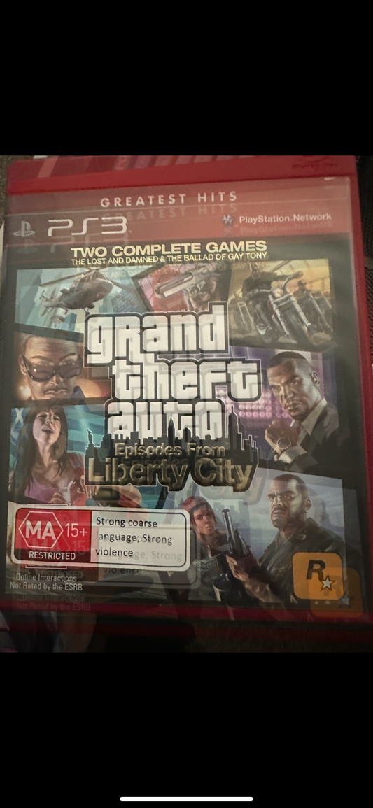 Grand Theft Auto: Liberty City Greatest Hits (PS3)