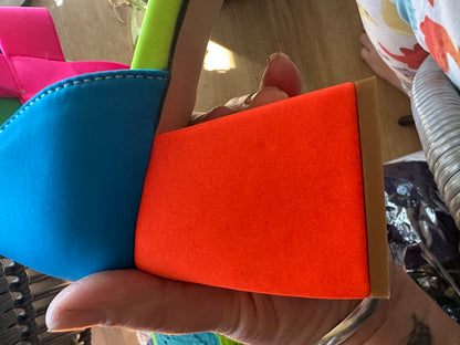 colourful heels size 41. new