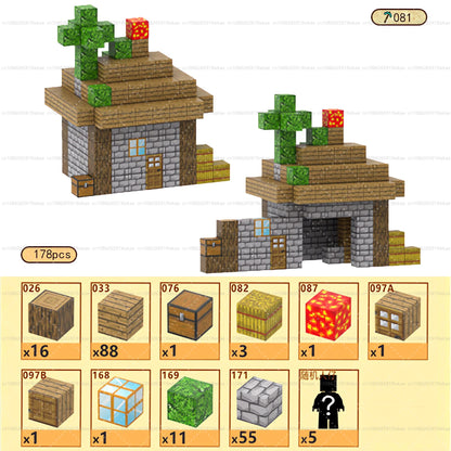 Minecraft Magnetic Building Blocks Mine World Magnet