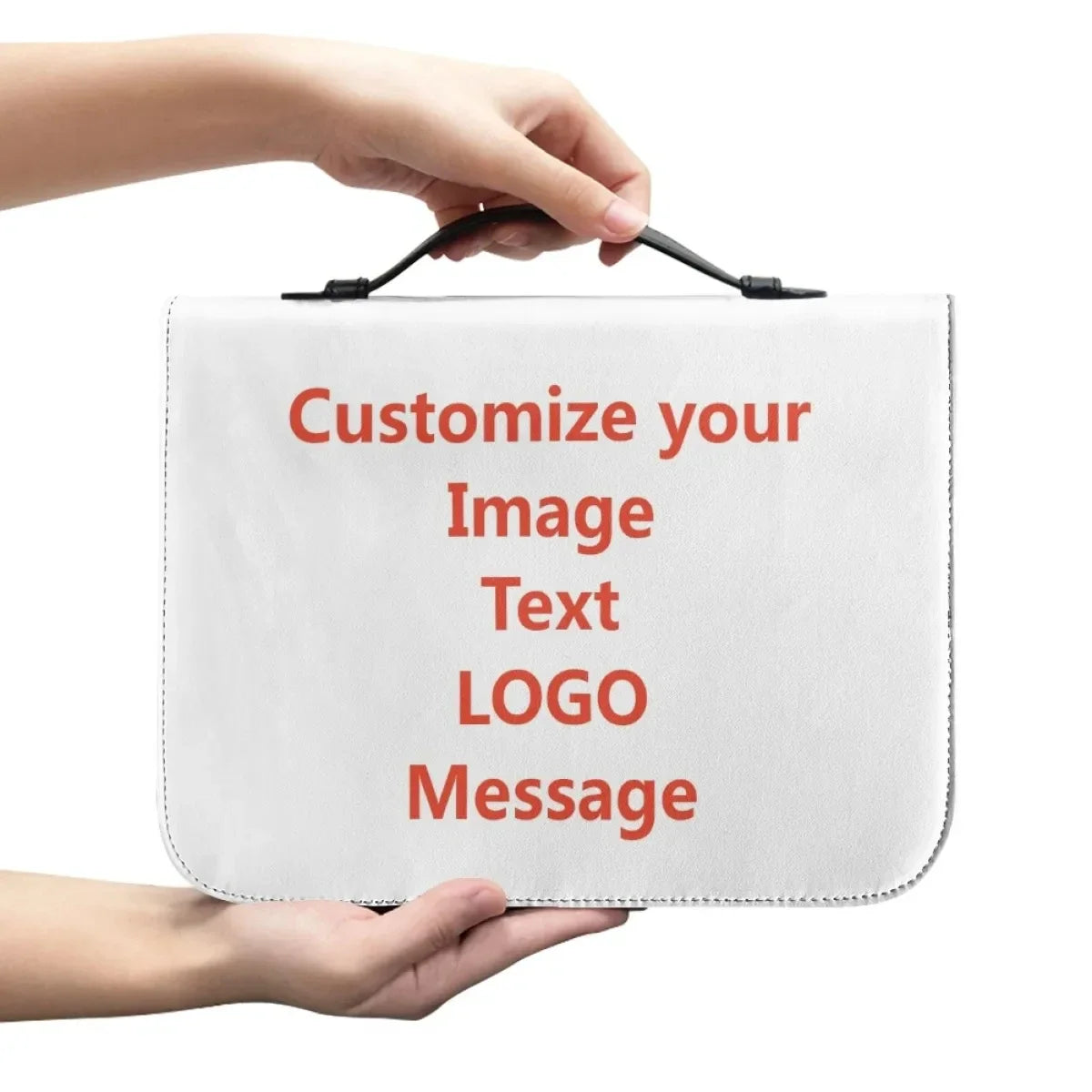 Custom Your Image Print Leather Bible Bag