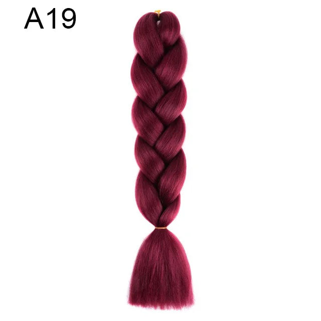 24Inch Synthetic Braiding Hair Extens