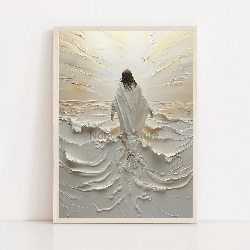 Modern Christian Jesus canvas