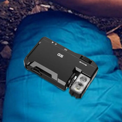 G5 LED C Flashlight 400Lumens Powerful Light Bulit-in Battery