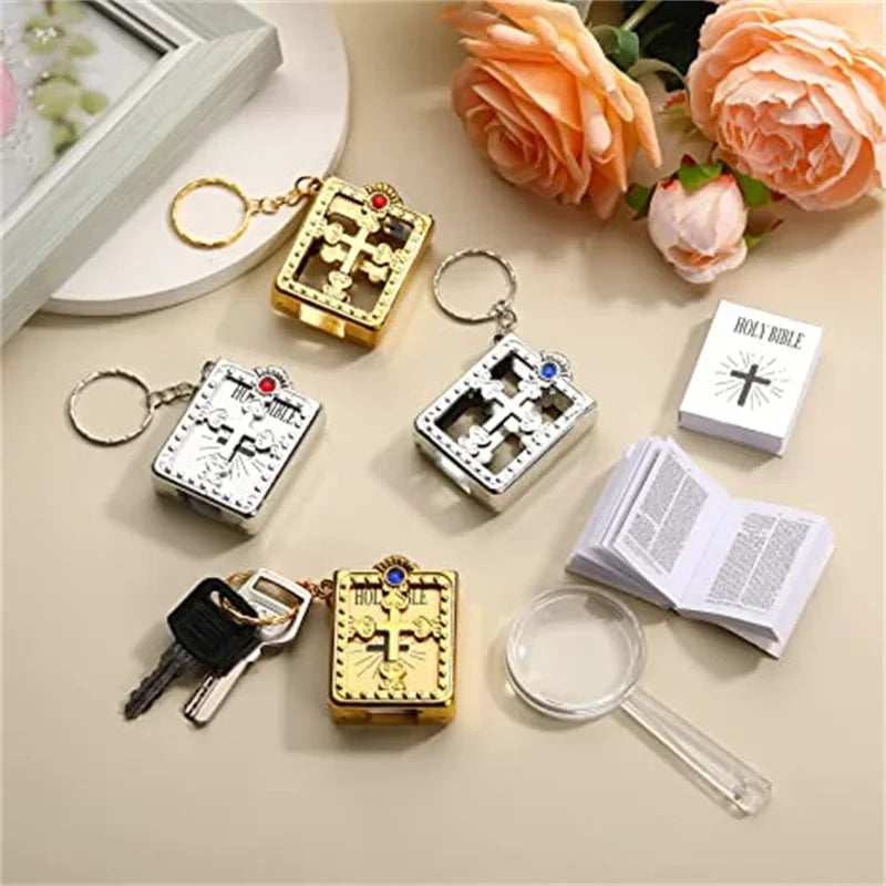 Creative Mini Holy Bible Keychain
