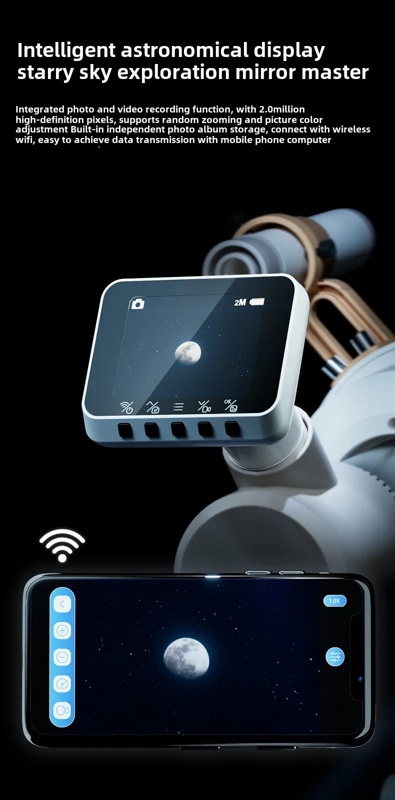 Entry Level Astronomical Telescope for Children